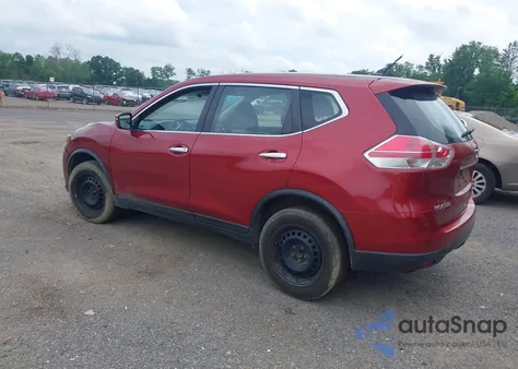 2015 Nissan Rogue S/Sl/Sv из США, поврежденный, VIN KNMAT2MT4FP550796